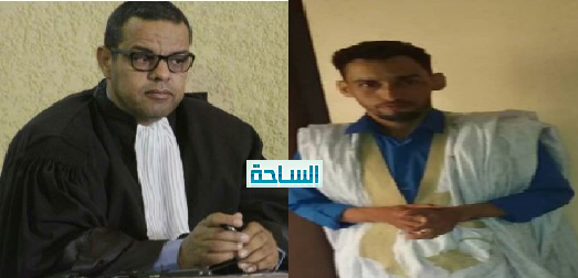 من اليمين محمذن محمد الخضر (اوليدان) ومحمد احمد عبيد