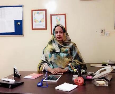 رئيسة جمعية أطفال التوحد الدكتورة مريم بنت الداه