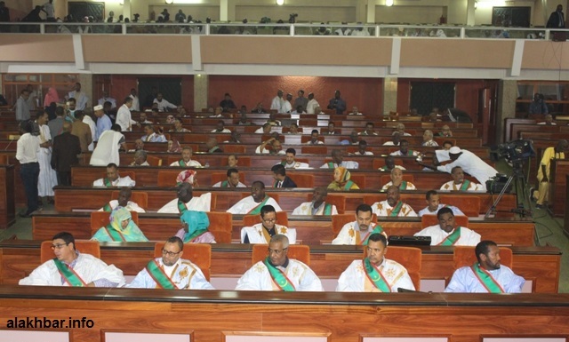 البرلمان الموريتاني الجديد خلال أول اجتماع له (الأخبار)