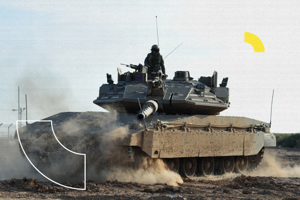 أثبتت أجهزة "تروفي" الملحقة بالآليات الإسرائيلية فشلها في الحرب على غزة، حيث استطاعت المقاومة إبطال قدراتها الدفاعية وتدمير عدد كبير من آليات الاحتلال. (شترستوك)