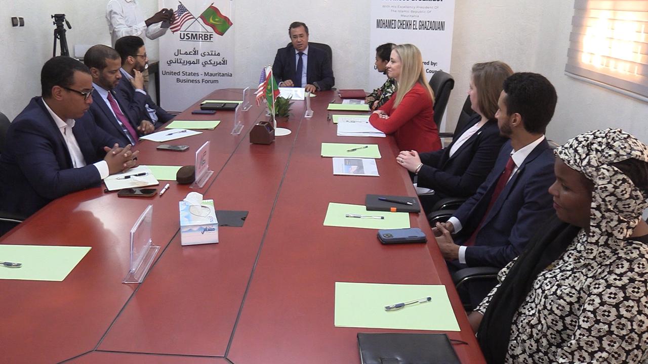 بعثة استثمارية أمريكية تزور موريتانيا لبحث فرص في الطاقة والتعدين وقطاعات أخرى